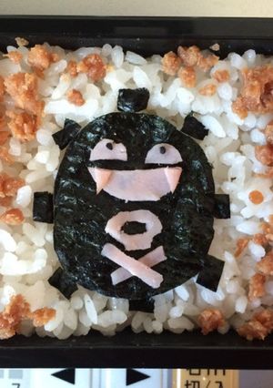 簡単キャラ弁☆ドガース（ポケモン）-レシピのメイン写真