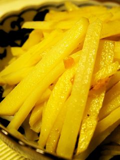 簡単☆じゃがいもの梅炒め♪-レシピのメイン写真