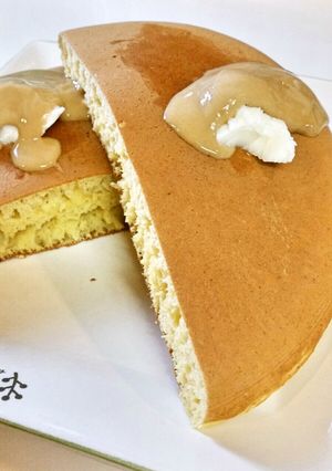 もっちり食べごたえあり♪なホットケーキ-レシピのメイン写真