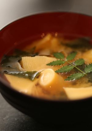 天然だしパックで作る 筍の味噌汁-レシピのメイン写真