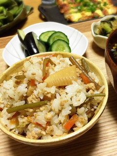 春♪我が家のフキごはん-レシピのメイン写真