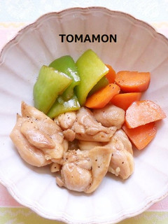 だしの素で簡単✿和風鶏肉野菜炒め-レシピのメイン写真