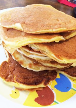 離乳食に。。。オレンジのホットケーキ-レシピのメイン写真