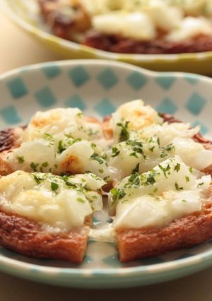 トースターで！丸天の玉ねぎチーズ-レシピのメイン写真