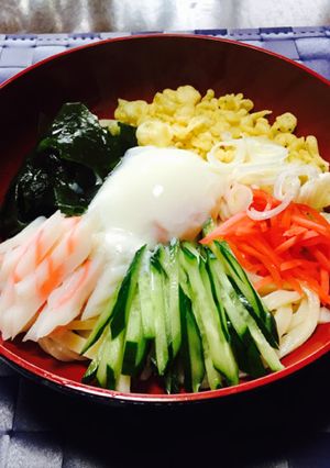 夏にピッタリ！簡単！冷やしたぬきうどん-レシピのメイン写真