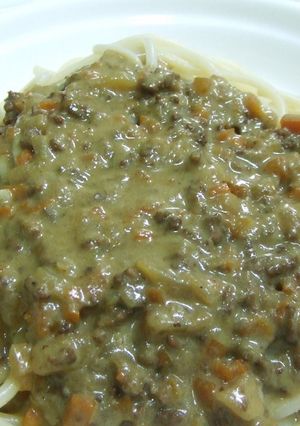 残りカレーで１０分★カレーパスタ-レシピのメイン写真