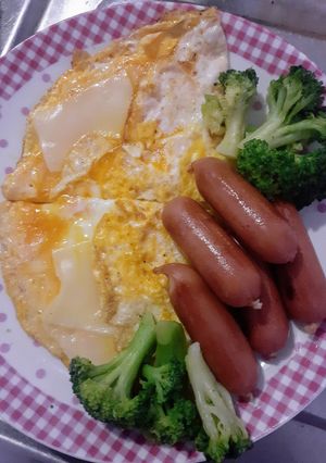 とっても簡単★スライスチーズオムレツ-レシピのメイン写真