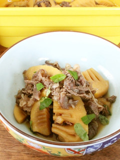 レンジで簡単★筍と牛肉の旨煮-レシピのメイン写真