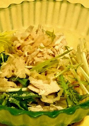 切干大根と水菜のサラダ-レシピのメイン写真