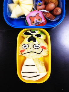 妖怪ウォッチ☆ツチノコ☆キャラ弁-レシピのメイン写真