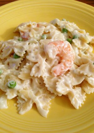 彼もクセになった♡ 海老クリームパスタ-レシピのメイン写真