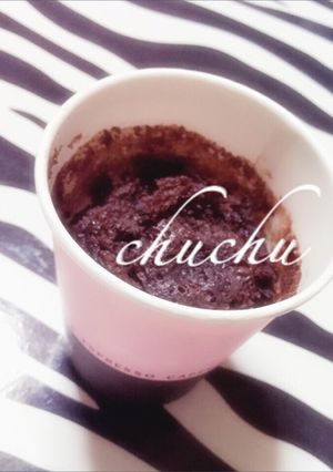 ♡レンジで簡単チョコケーキ♡-レシピのメイン写真