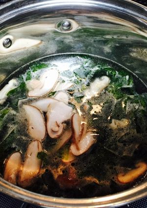 ワカメとレタスの中華スープ-レシピのメイン写真