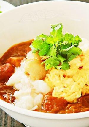 アジア風米粉パン粥-レシピのメイン写真
