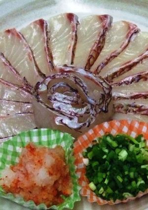鯛のしゃぶしゃぶ-レシピのメイン写真