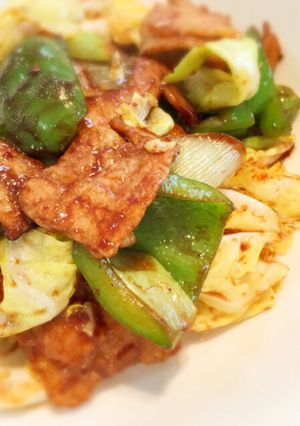 ご飯がすすむ♡豚肉とキャベツの甜麺醤炒め-レシピのメイン写真