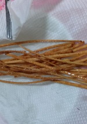家で居酒屋の味 あげパスタ!!-レシピのメイン写真