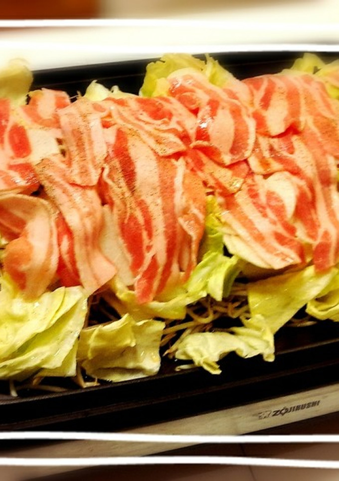ﾎｯﾄﾌﾟﾚｰﾄで簡単蒸し野菜-レシピのメイン写真