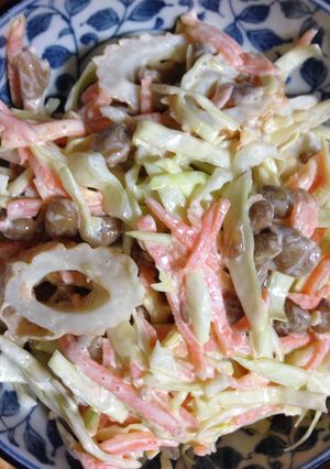 簡単ヘルシー ♪納豆サラダ-レシピのメイン写真