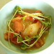 キビレのトマトドレッシング和え