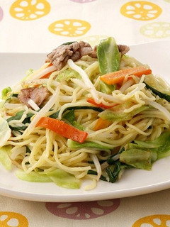 野菜たっぷりこんぶ茶焼きそば-レシピのメイン写真