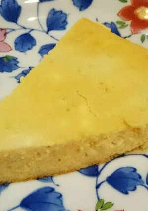 混ぜるだけ！フライパンチーズケーキ♪-レシピのメイン写真