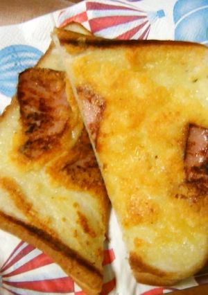 チーズから焼く、チーズトースト-レシピのメイン写真