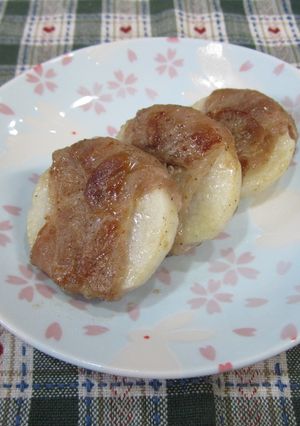 お弁当に♪長芋の肉巻き-レシピのメイン写真