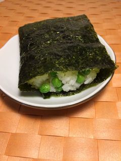 冷凍グリンピースおこわ☆おにぎり-レシピのメイン写真