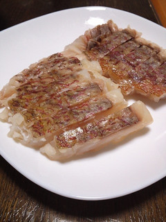 鯛の皮付昆布締め-レシピのメイン写真