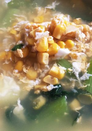 コーン風味の鶏がらスープ-レシピのメイン写真