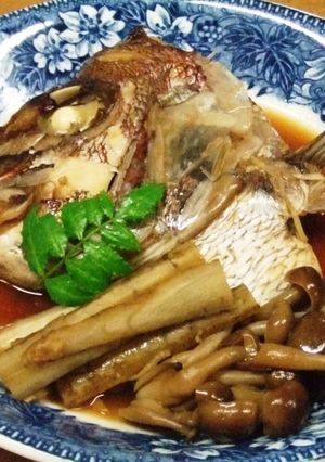 鯛のあら炊き-レシピのメイン写真