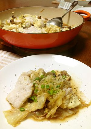 味噌漬チーズと鶏胸肉の蒸し焼き-レシピのメイン写真