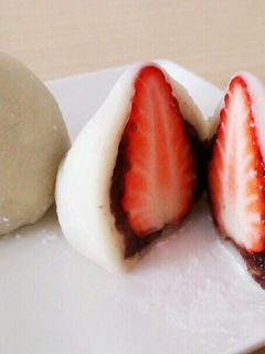 たった10分で苺大福-レシピのメイン写真
