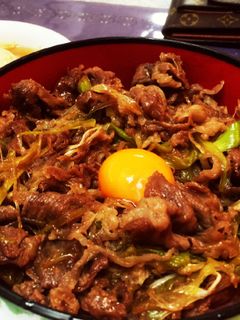 白ネギ牛丼《豚丼》-レシピのメイン写真