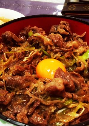 白ネギ牛丼《豚丼》-レシピのメイン写真
