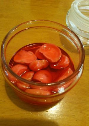 可愛い!ラディッシュの甘酢漬け-レシピのメイン写真
