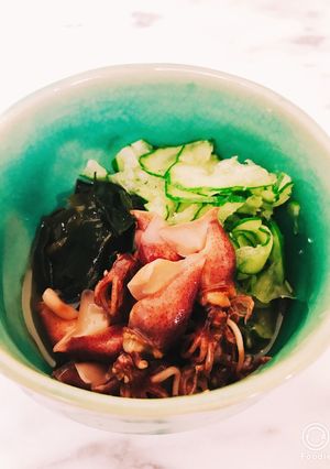 さっぱり★ホタルイカとわかめの酢の物-レシピのメイン写真