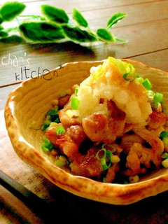 ✿ウマ〜い豚肉焼き♡ネギおろしポン酢✿-レシピのメイン写真