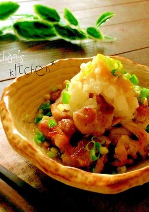 ✿ウマ〜い豚肉焼き♡ネギおろしポン酢✿-レシピのメイン写真