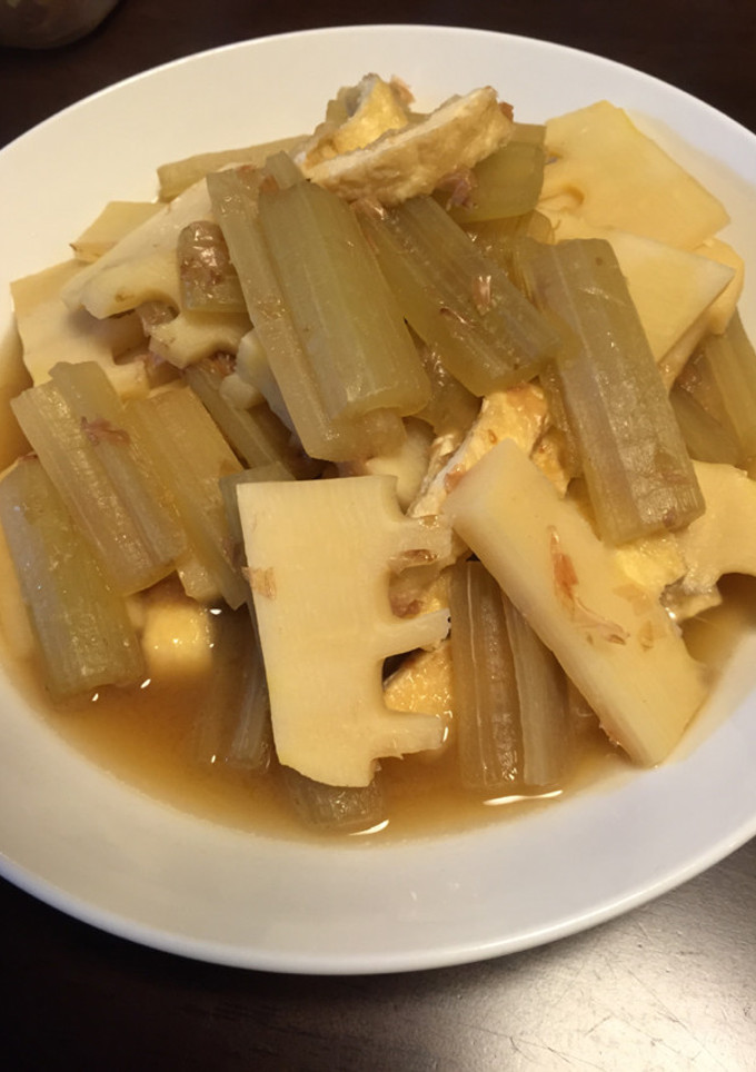 フキと筍の煮物-レシピのメイン写真