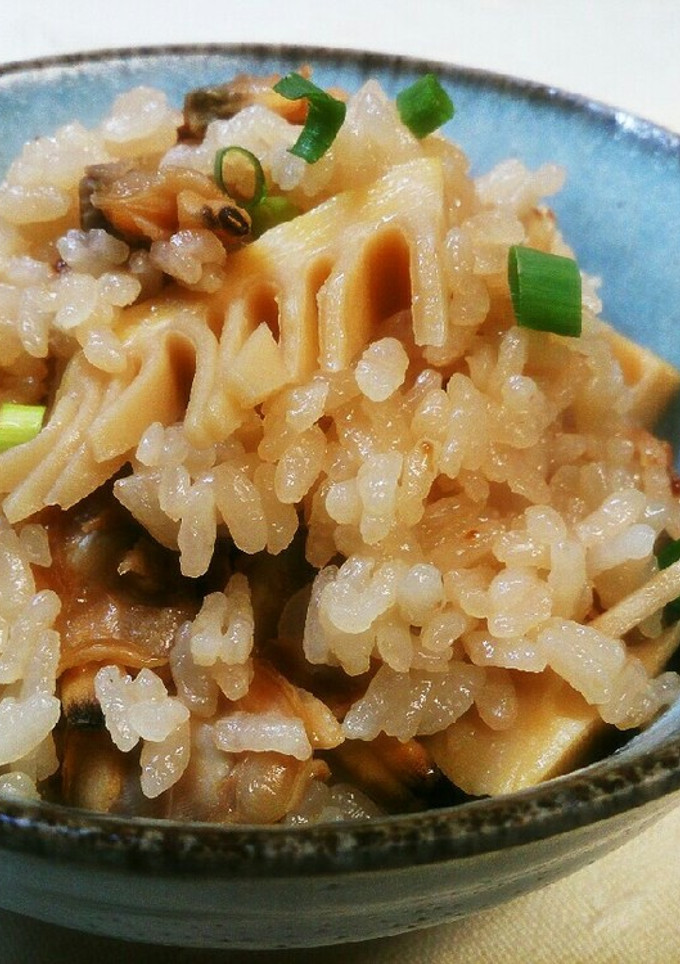 あさりと筍の炊き込みごはん-レシピのメイン写真