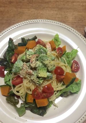 野菜たっぷりサラダパスタ-レシピのメイン写真
