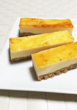簡単!スティックチーズケーキ!-レシピのメイン写真