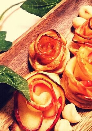 ラム香る大人な薔薇のアップルパイ☆-レシピのメイン写真