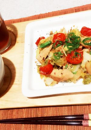 ココナッツオイルで簡単炒め♪-レシピのメイン写真