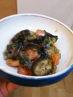レンジで簡単!なすとトマト大葉のお浸し-レシピのメイン写真