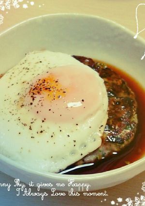 イワシの照り焼きハンバーグ♡-レシピのメイン写真