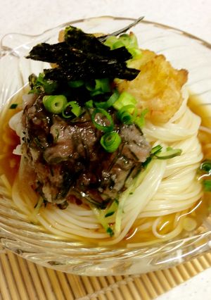 梅こんぶ大根おろし素麺-レシピのメイン写真