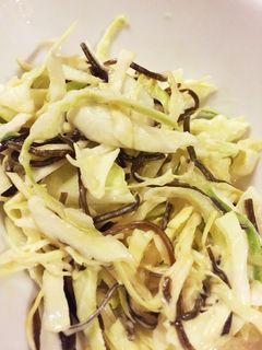 キャベツと塩昆布のマヨ和え-レシピのメイン写真